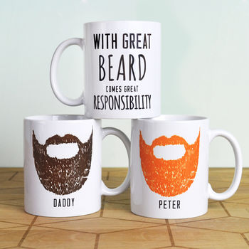 Personalised 'Great Beard' Man Mug, 7 of 9