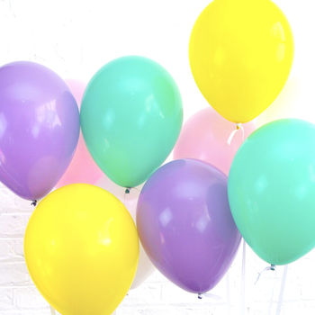 Pack Of 10 Standard Party Balloons, 11 of 12