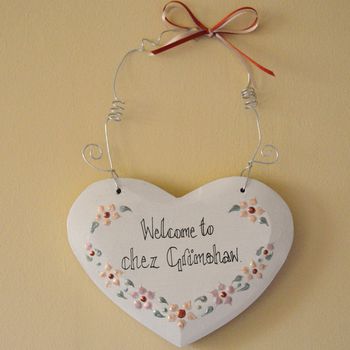 Personalised Welcome Heart, 5 of 6