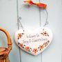 Personalised Welcome Heart, thumbnail 6 of 6