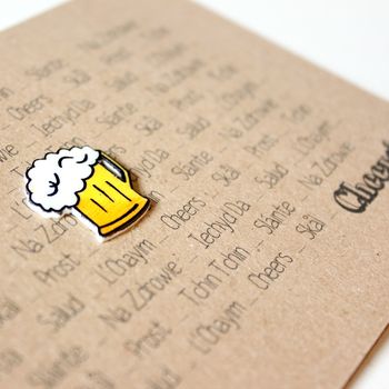 Cheers! Beer Tankard Card, Thank You Card, 5 of 5