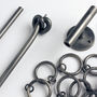 Knot Curtain Pole Set, thumbnail 2 of 3