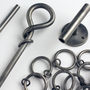 Ring Curtain Pole Set, thumbnail 2 of 3