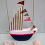 Personalised Freestanding Sail Boat, thumbnail 1 of 5