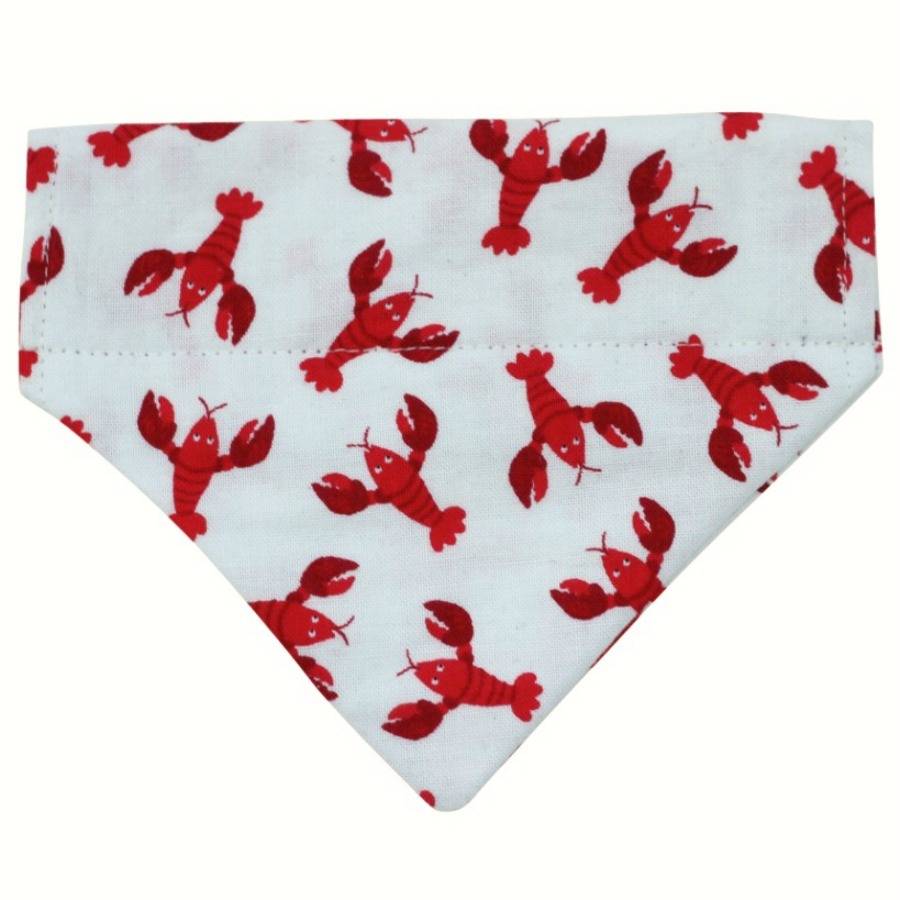Larry Lobster Dog Bandana By Feathers & Tails
