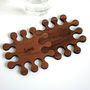 Set Of Two Personalised Wood Jigsaw Coasters, thumbnail 4 of 7