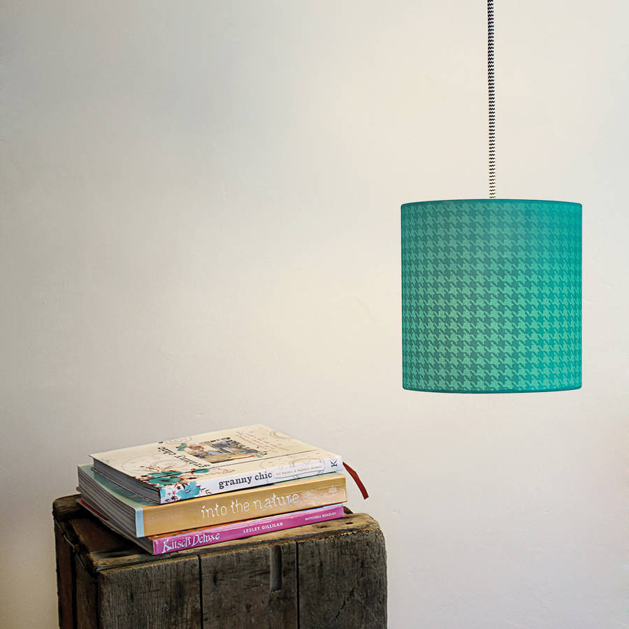 Dogtooth Silhouette Lampshade, 1 of 6