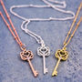 Infinity Heart Key Charm Necklace, thumbnail 6 of 8