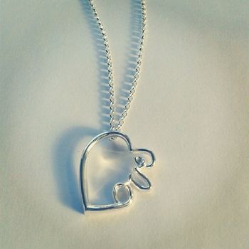 Heart Pendant Necklace, 2 of 3