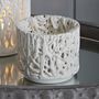 Handcrafted Ceramic Tangled Web Tea Light Holder, thumbnail 3 of 7