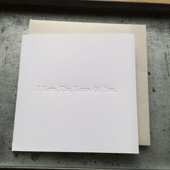 Valentine's Letterpress Card, 3 of 3