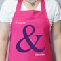 Personalised Ampersand Apron, thumbnail 1 of 4