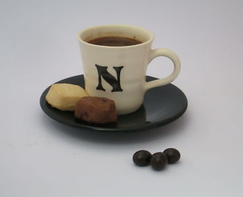 Personalised Espresso Cup And Saucer, 4 of 5