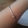 Eternity Knot Bangle With Silver Knot, thumbnail 2 of 3