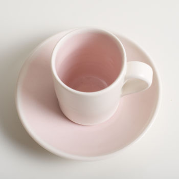 Handmade Espresso Cup / Saucer, 3 of 11
