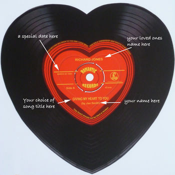 Loveheart Record Print, 2 of 7
