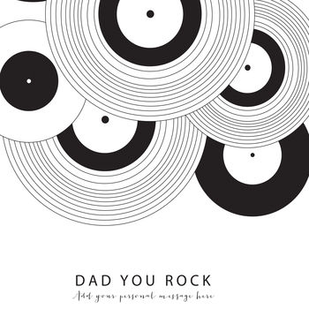 'Dad You Rock' Personalised Print, 4 of 4