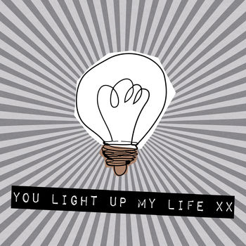 Light Up My Life Valentines Anniversary Card, 2 of 2