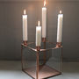 Soft Copper Candle Or Brass Holder, thumbnail 1 of 2