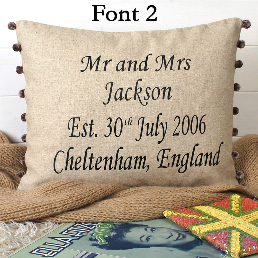 Your Words Cushion By Bags Not War