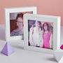 Personalised Transparent Photo Print With Frame, thumbnail 2 of 12