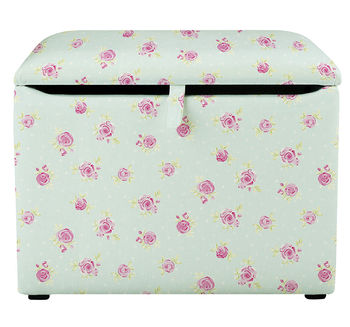 Child's Fabric Covered Toy Box, 2 of 4