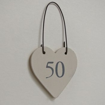 '50th' Handmade Birthday Card, 4 of 4