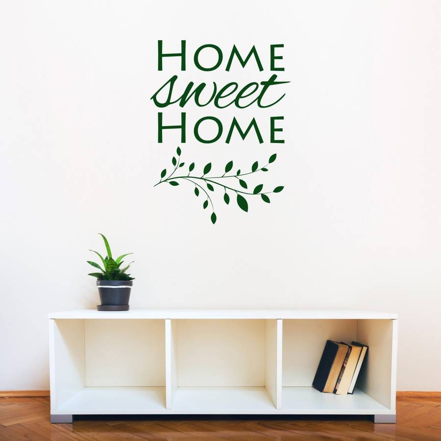  Home  Sweet Home  Branch Wall Sticker  By Mirrorin 