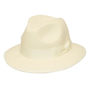Off White Trilby With Tonal Ribbon, thumbnail 3 of 3
