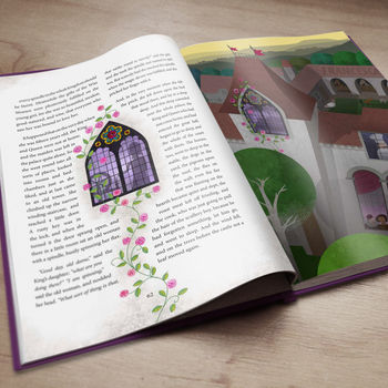 Personalised Gift Boxed 'Supersize' Fairytale Book, 8 of 11