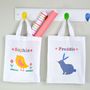 Personalised Child's Chick Easter Egg Hunt Bag, thumbnail 5 of 5
