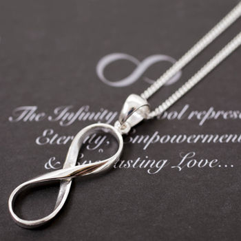 Silver Infinity Necklace, 2 of 6