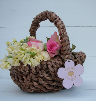 Personalised Flower Girl Basket, 5 of 7