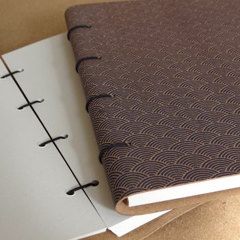 A4 Leather Photo Album And Sketchbook, 10 of 12