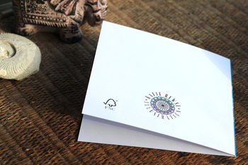 Mandala Blank Card, 2 of 2