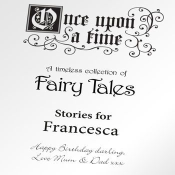 Personalised Classic Gift Boxed Fairytale Book, 3 of 9