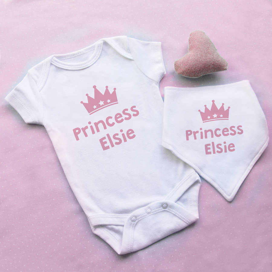 Personalised Royal Princess/Prince Vest By Cows & Kisses ...