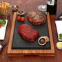 The Sharing Steak Plate For Hot Stone Cooking, thumbnail 10 of 10