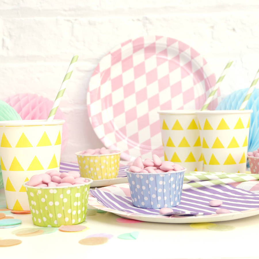 Pastel Party Tableware Set By Peach Blossom