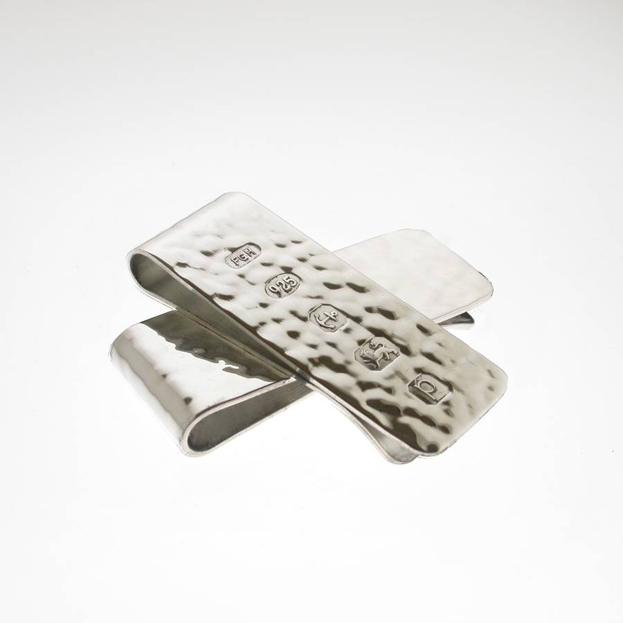 Hammered Effect Money Clip, 1 of 4