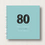 Personalised 80th Birthday Memories Album, thumbnail 9 of 12