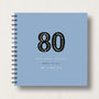Personalised 80th Birthday Memories Album, thumbnail 10 of 12