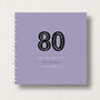 Personalised 80th Birthday Memories Album, thumbnail 11 of 12
