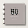 Personalised 80th Birthday Memories Album, thumbnail 12 of 12