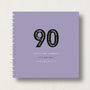 Personalised 90th Birthday Memories Album, thumbnail 7 of 11