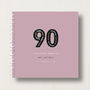 Personalised 90th Birthday Memories Album, thumbnail 9 of 11