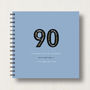 Personalised 90th Birthday Memories Album, thumbnail 10 of 11