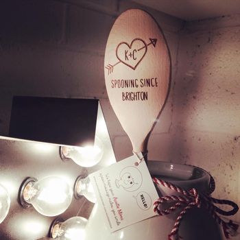 Valentine Wooden Love Spoon Personalised, 9 of 11