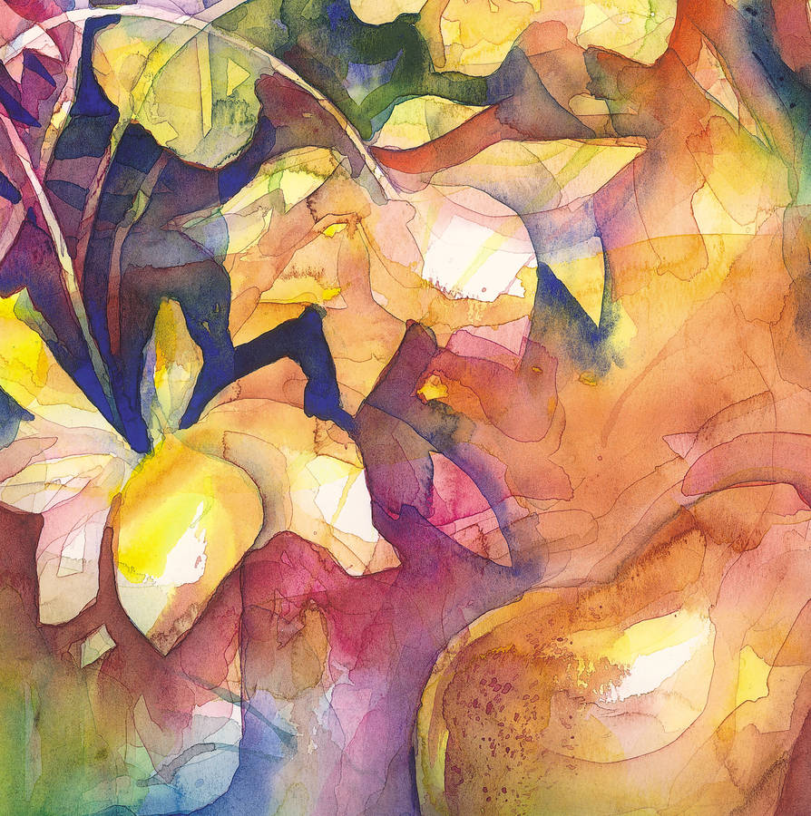 limited edition floral reds fine art canvas print by susan miller fine art