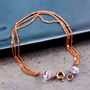 Delicate Satellite Chain Bracelet With Swarovski Beads, thumbnail 7 of 7